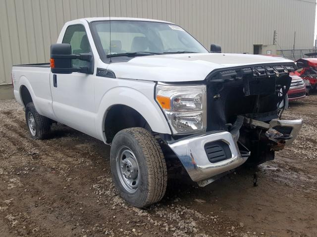 1FTBF2B60GEC91147 - 2016 FORD F250 SUPER WHITE photo 1