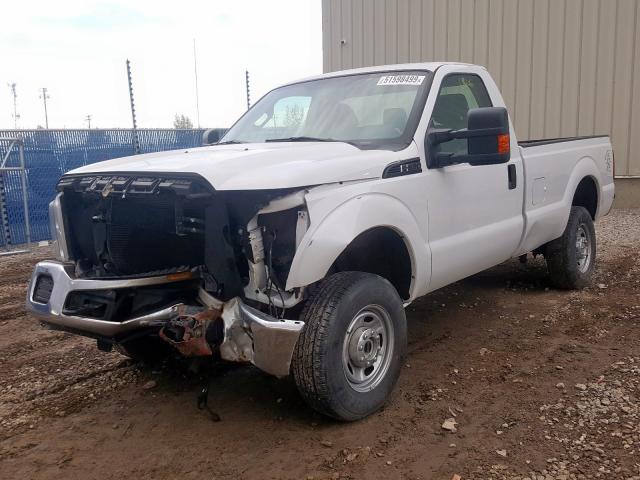 1FTBF2B60GEC91147 - 2016 FORD F250 SUPER WHITE photo 2