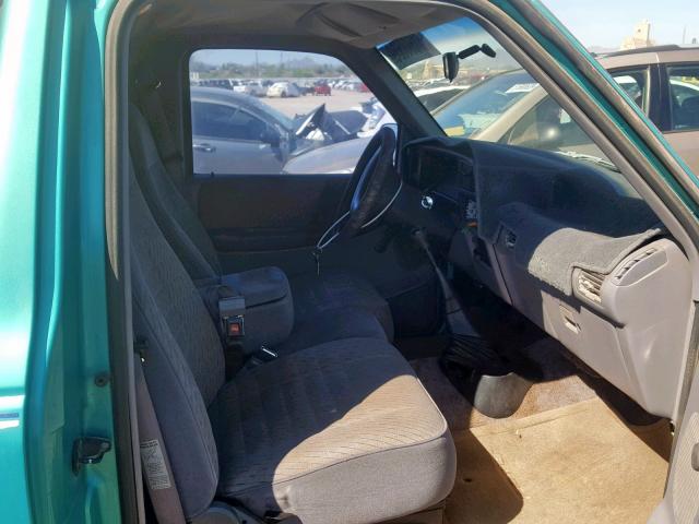 1FTCR10A1PPB00272 - 1993 FORD RANGER GREEN photo 5