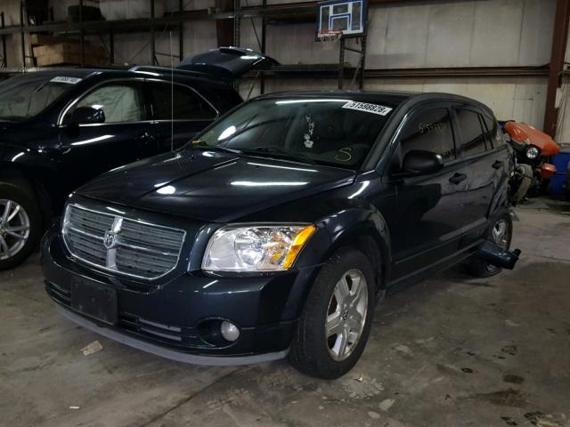 1B3HB48B67D375907 - 2007 DODGE CALIBER SX BLUE photo 2