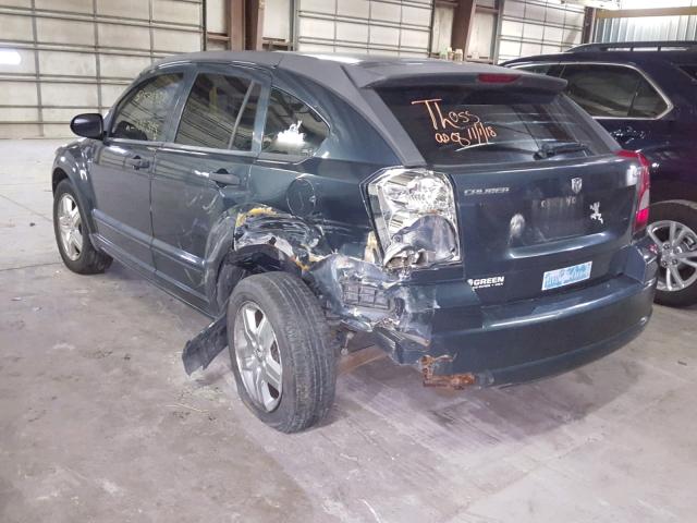 1B3HB48B67D375907 - 2007 DODGE CALIBER SX BLUE photo 3