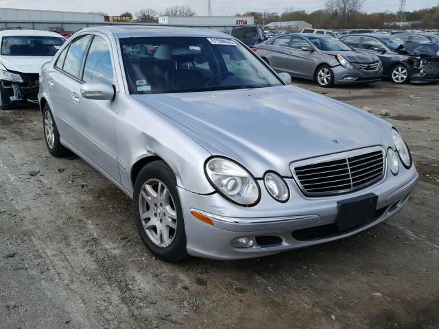 WDBUF65J04A583480 - 2004 MERCEDES-BENZ E 320 SILVER photo 1