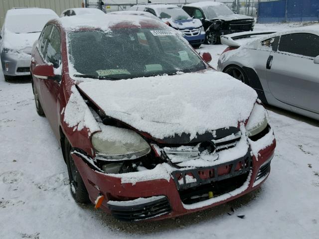 3VWRF71K76M619213 - 2006 VOLKSWAGEN JETTA 2.5 RED photo 1