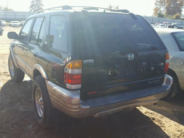 4S6DM58W0Y4405553 - 2000 HONDA PASSPORT E 黑色 照片 3