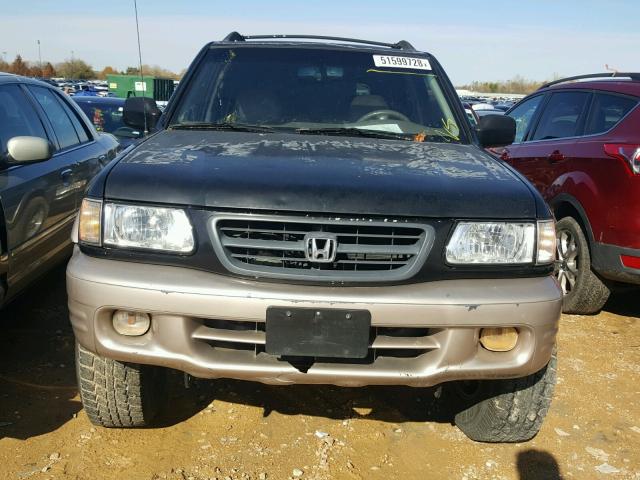 4S6DM58W0Y4405553 - 2000 HONDA PASSPORT E 黑色 照片 9