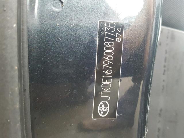 JTKDE167960087735 - 2006 TOYOTA SCION TC 石墨色 照片 10