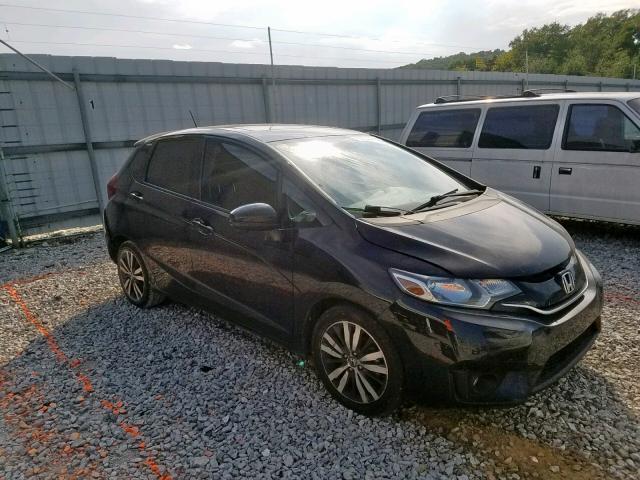 3HGGK5H81FM776113 - 2015 HONDA FIT EX BLACK photo 1