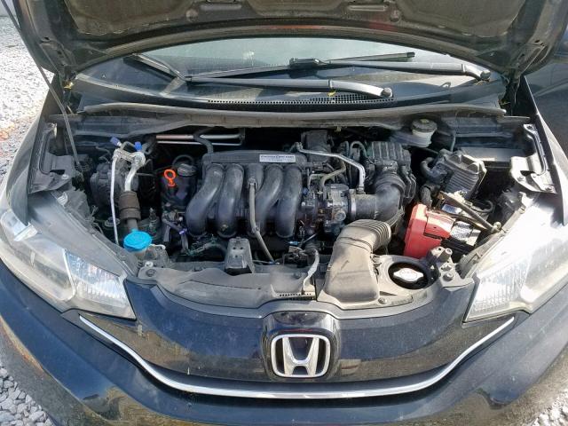 3HGGK5H81FM776113 - 2015 HONDA FIT EX BLACK photo 7