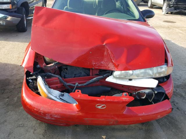 1G3NL52F23C251956 - 2003 OLDSMOBILE ALERO GL RED photo 7