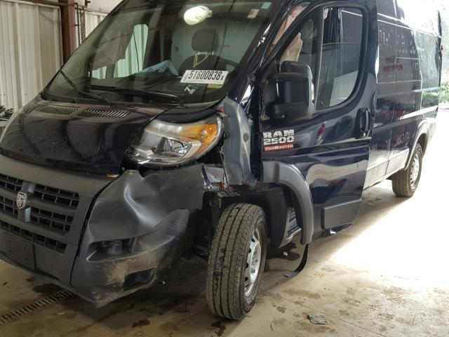 3C6TRVDG0JE128097 - 2018 RAM PROMASTER 蓝色 照片 9