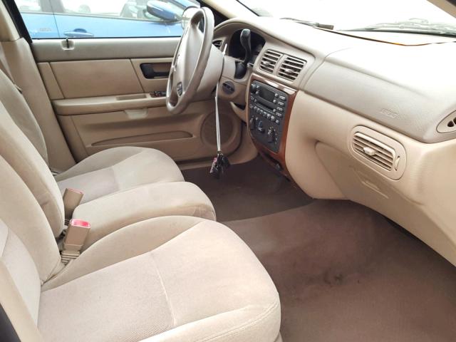 1MEFM50U33A628291 - 2003 MERCURY SABLE GS BEIGE photo 5