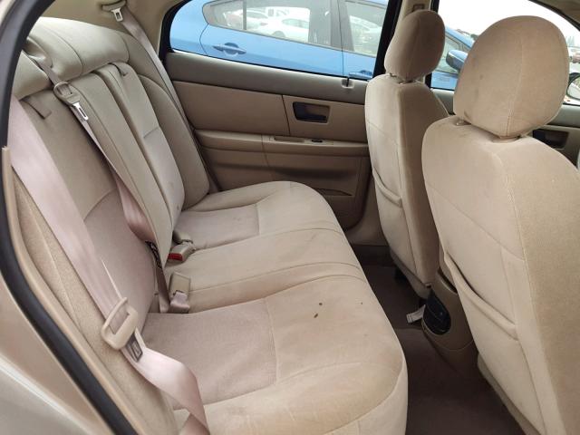 1MEFM50U33A628291 - 2003 MERCURY SABLE GS BEIGE photo 6