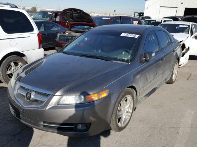 19UUA66208A031900 - 2008 ACURA TL BLACK photo 2