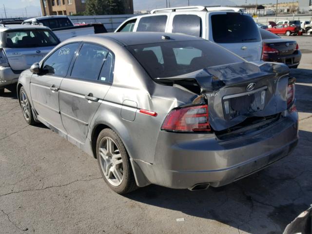 19UUA66208A031900 - 2008 ACURA TL BLACK photo 3