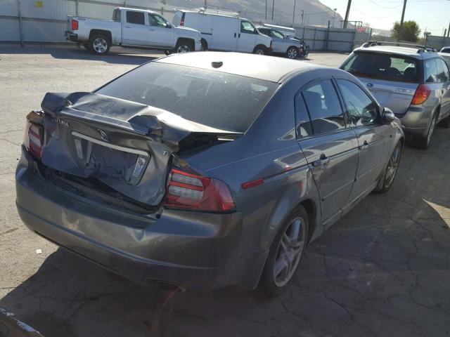 19UUA66208A031900 - 2008 ACURA TL BLACK photo 4