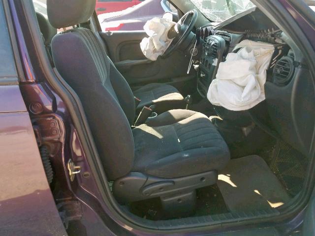 3C4FY48B95T506386 - 2005 CHRYSLER PT CRUISER PURPLE photo 5