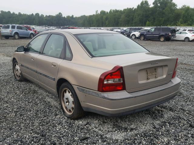 YV1TS94D311209666 - 2001 VOLVO S80 GOLD photo 3