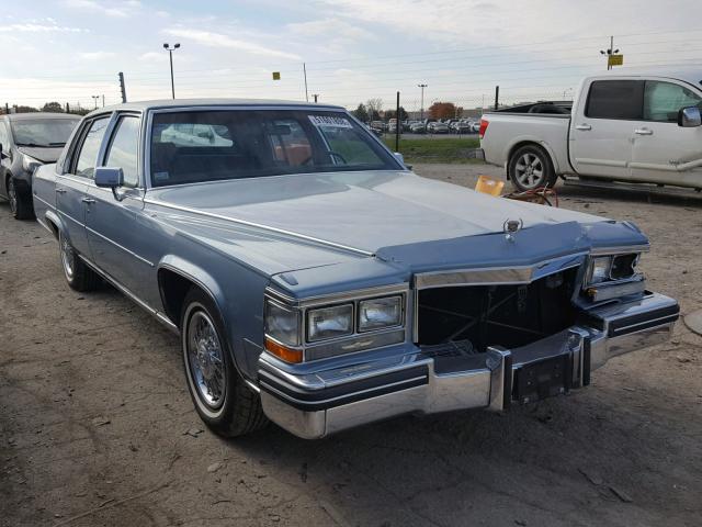 1G6DW6980F9743132 - 1985 CADILLAC FLEETWOOD BLUE photo 1