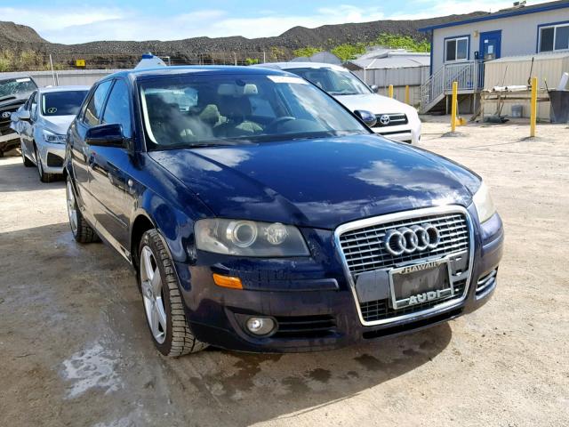 WAUNF78P86A066696 - 2006 AUDI A3 2.0 PRE BLUE photo 1