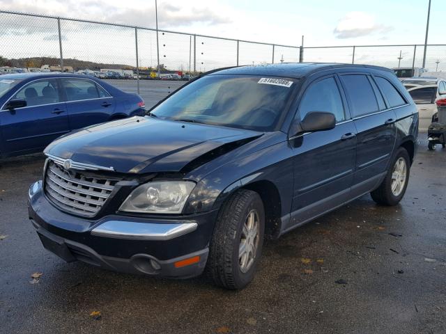 2A8GF68446R722313 - 2006 CHRYSLER PACIFICA T BLACK photo 2