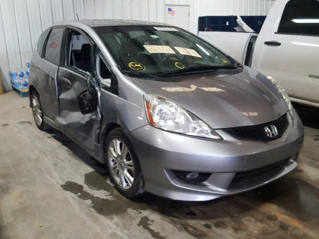 JHMGE88449S065438 - 2009 HONDA FIT SPORT SILVER photo 1