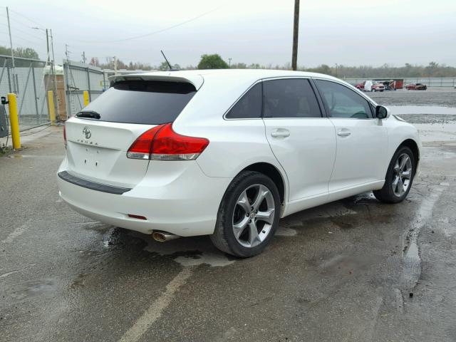 4T3ZK3BB6BU046058 - 2011 TOYOTA VENZA BASE WHITE photo 4