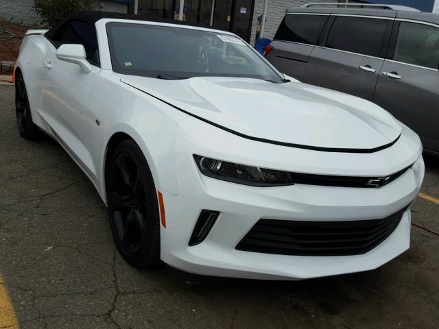 1G1FA3DX6H0130238 - 2017 CHEVROLET CAMARO LS WHITE photo 1