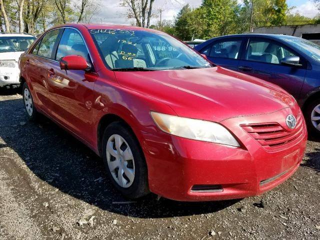 4T1BE46K67U035019 - 2007 TOYOTA CAMRY NEW RED photo 1