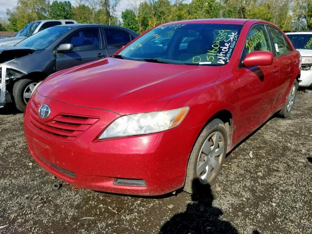 4T1BE46K67U035019 - 2007 TOYOTA CAMRY NEW RED photo 2