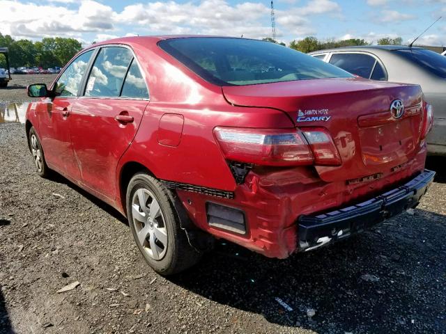 4T1BE46K67U035019 - 2007 TOYOTA CAMRY NEW RED photo 3