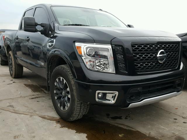 1N6AA1E5XHN556811 - 2017 NISSAN TITAN SV BLACK photo 1