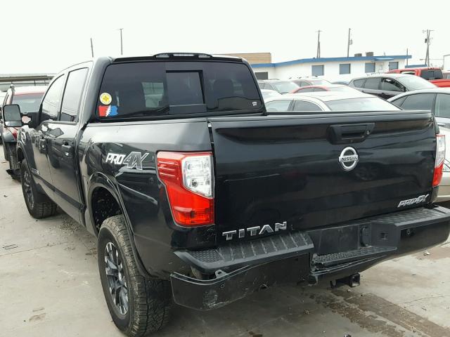 1N6AA1E5XHN556811 - 2017 NISSAN TITAN SV BLACK photo 3