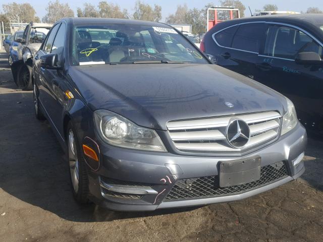 WDDGF4HB0DR278429 - 2013 MERCEDES-BENZ C 250 GRAY photo 1