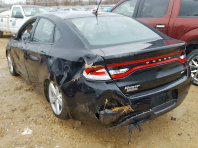 1C3CDFBB5FD227919 - 2015 DODGE DART SXT BLACK photo 3