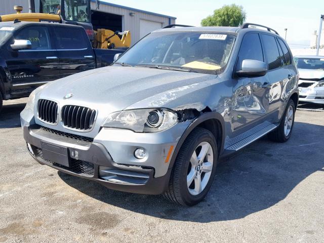 5UXFE43558L024216 - 2008 BMW X5 3.0I GREEN photo 2