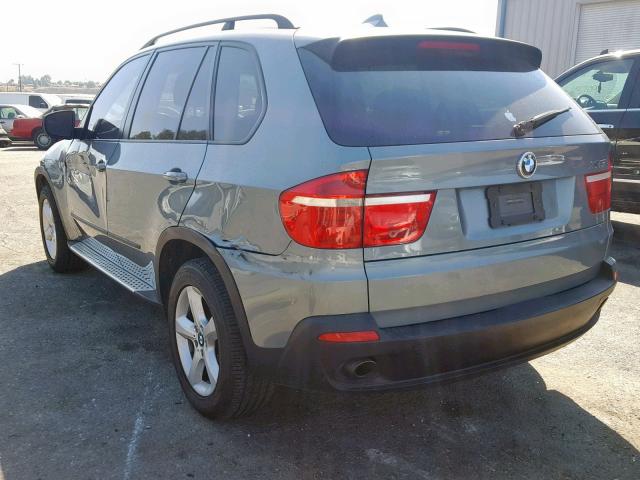 5UXFE43558L024216 - 2008 BMW X5 3.0I GREEN photo 3