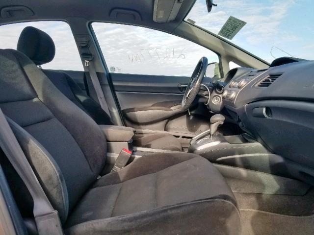 19XFA1F64AE002156 - 2010 HONDA CIVIC LX-S بني صورة 5