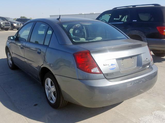 1G8AZ55F36Z108664 - 2006 SATURN ION LEVEL GRAY photo 3