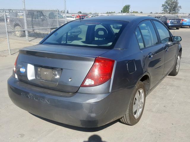 1G8AZ55F36Z108664 - 2006 SATURN ION LEVEL GRAY photo 4