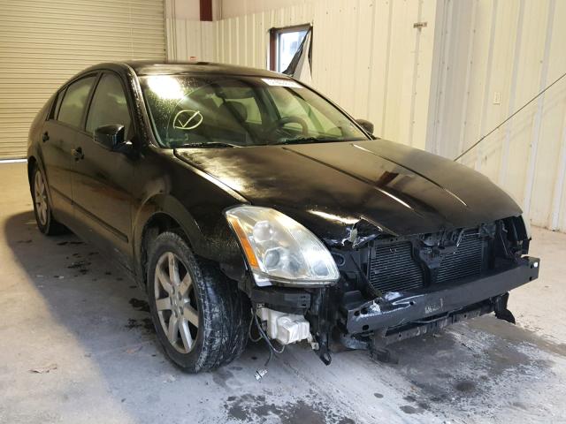 1N4BA41E04C833069 - 2004 NISSAN MAXIMA SE BLACK photo 1