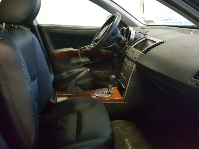 1N4BA41E04C833069 - 2004 NISSAN MAXIMA SE BLACK photo 5