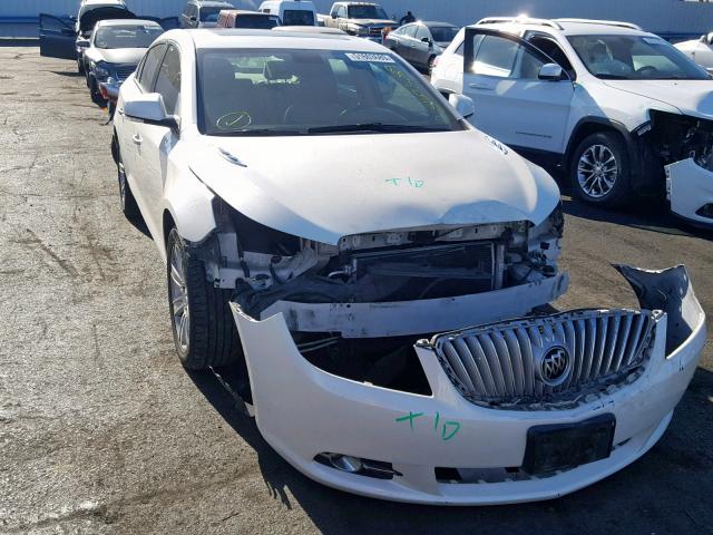 1G4GC5EG4AF178254 - 2010 BUICK LACROSSE C WHITE photo 1