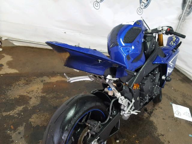 JYARN23E39A002176 - 2009 YAMAHA YZFR1 BLUE photo 9