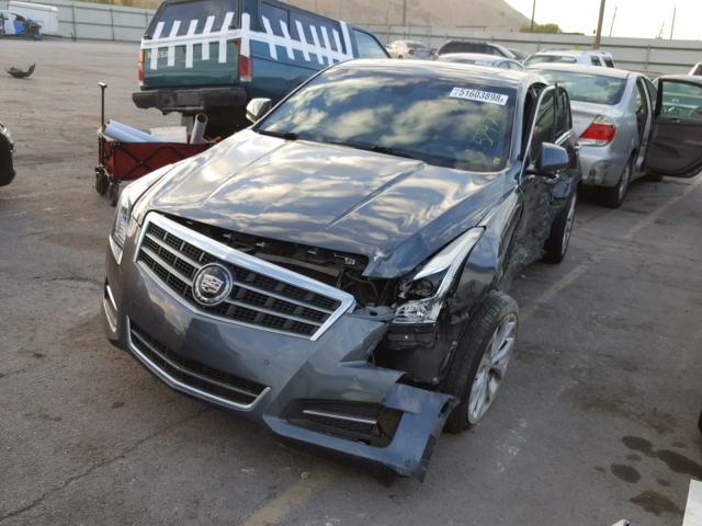 1G6AD5SX2D0138826 - 2013 CADILLAC ATS PERFOR GRAY photo 2