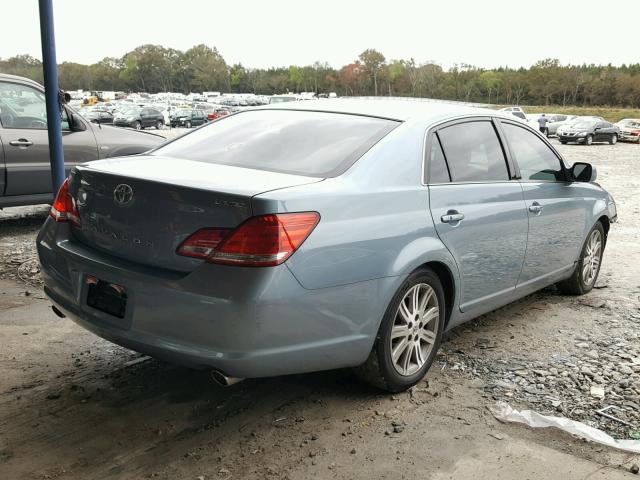 4T1BK36B97U187735 - 2007 TOYOTA AVALON XL BLUE photo 4