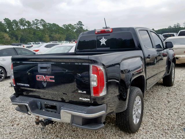 1GTG5CE33G1385837 - 2016 GMC CANYON SLE BLACK photo 4