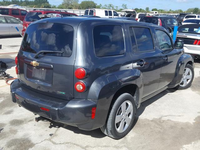 3GNBAADB9AS543565 - 2010 CHEVROLET HHR LS Gris foto 4
