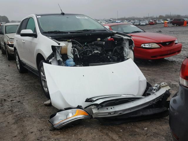 2FMDK3J96DBC37148 - 2013 FORD EDGE SEL WHITE photo 1