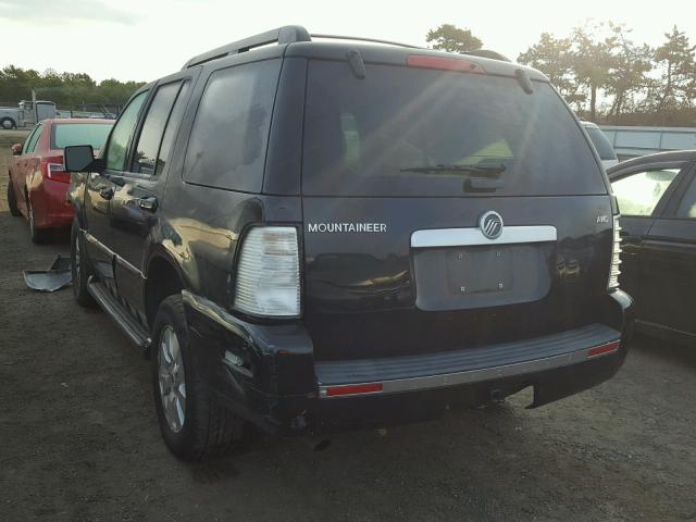 4M2EU47E68UJ00735 - 2008 MERCURY MOUNTAINEE BLACK photo 3