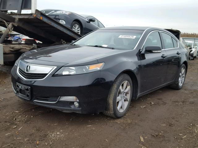 19UUA8F5XEA008979 - 2014 ACURA TL TECH BLACK photo 2